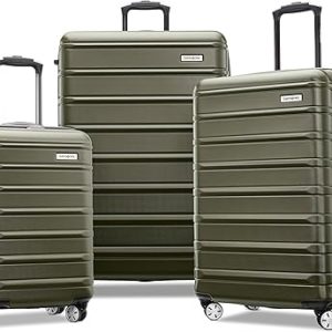 Gloventra Omni 2 Hardside Expandable Luggage with Spinner Wheels, 3-Piece Set